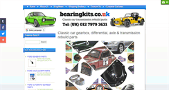 Desktop Screenshot of bearingkits.co.uk